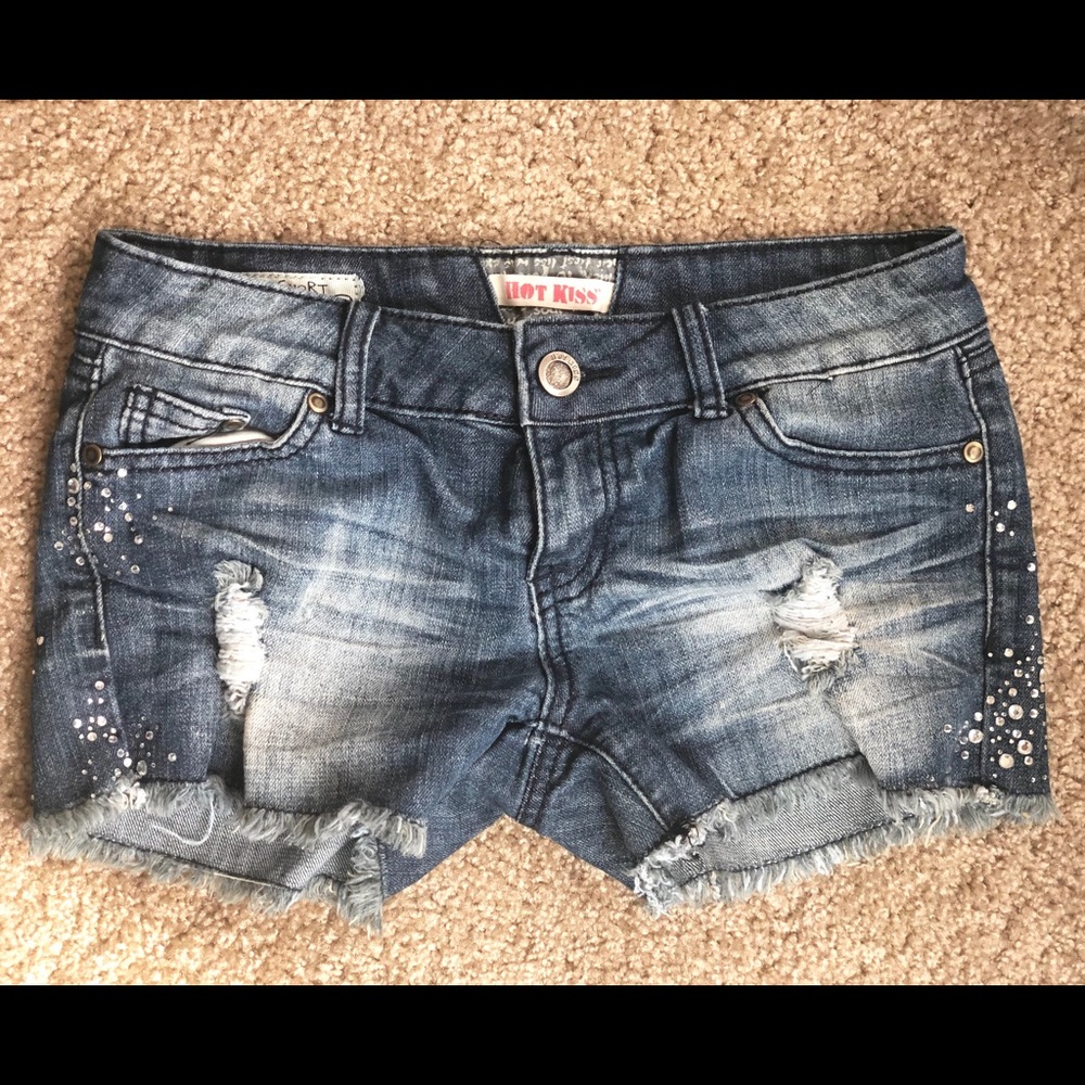 Hot Kiss Jean shorts